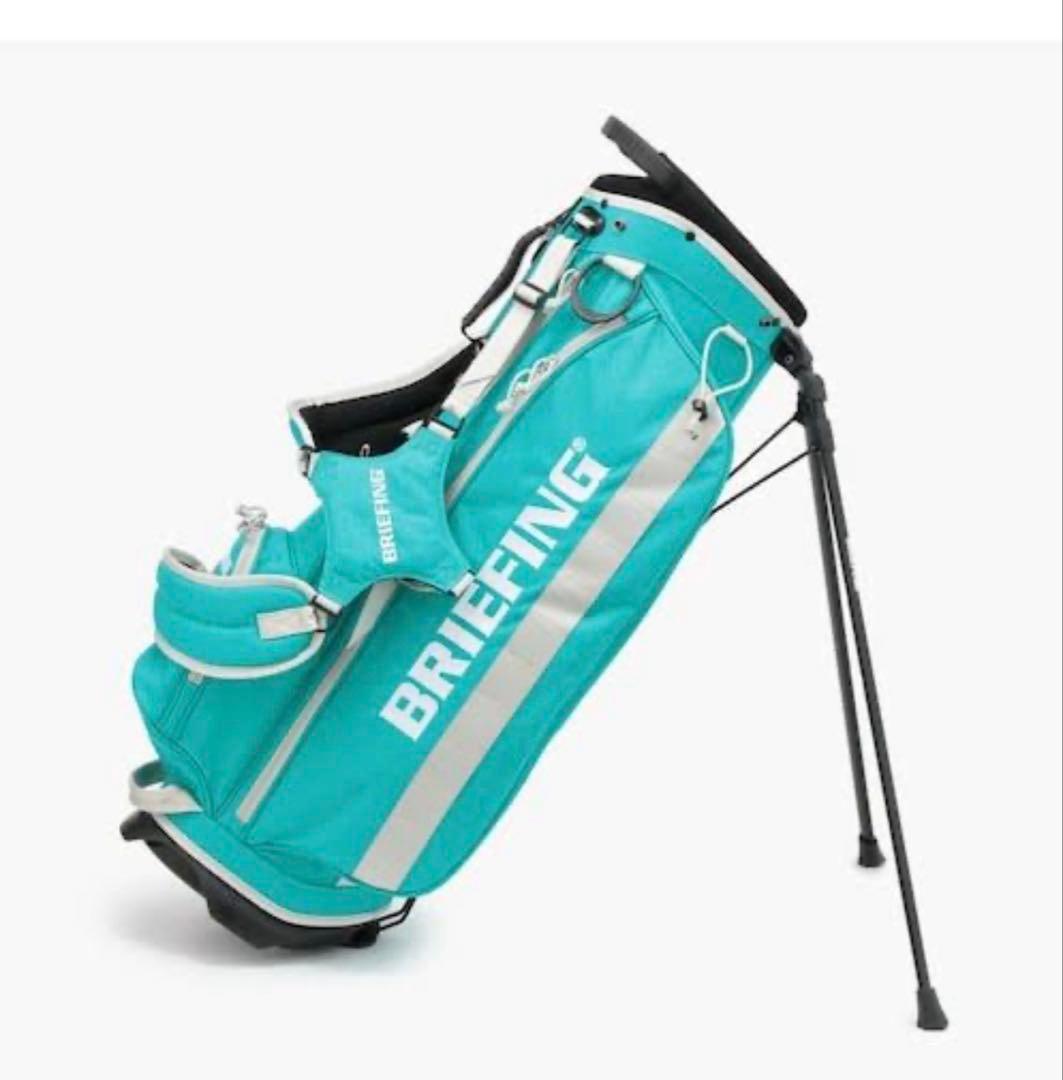 ブリーフィング◇キャディバッグ　CR-4 #02 KOBE ターコイズ　限定