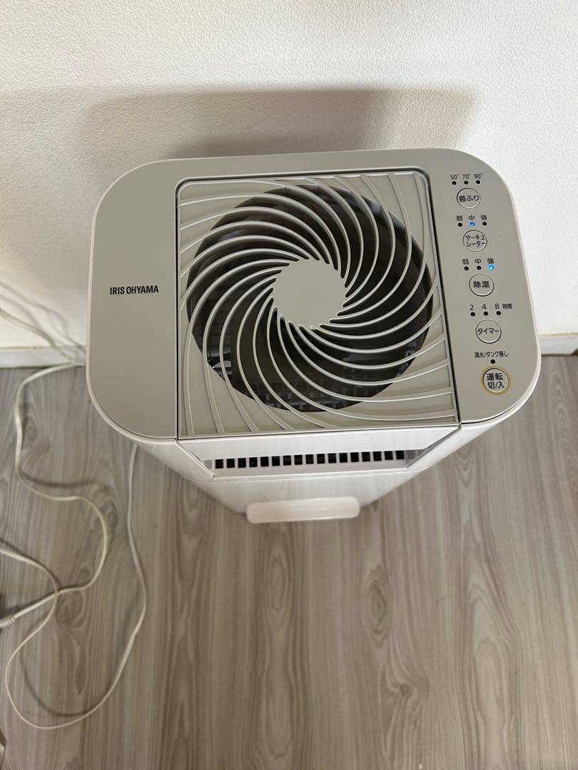 サーキュレーター衣類乾燥除湿機 IJD-150-WH