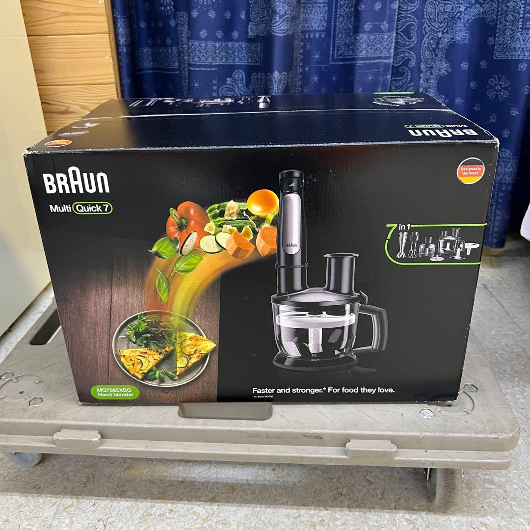 ☆□未開封　BRAUN マルチクイック7ハンドブレンダー MQ7085XBG