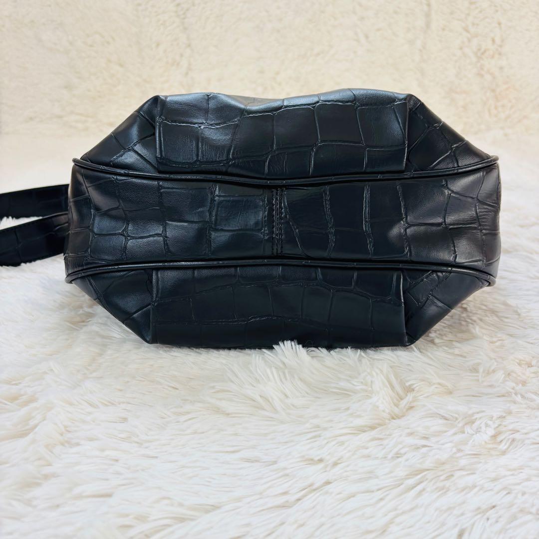 vivienne westwood クロコダイル 2way オーブ ショルダー