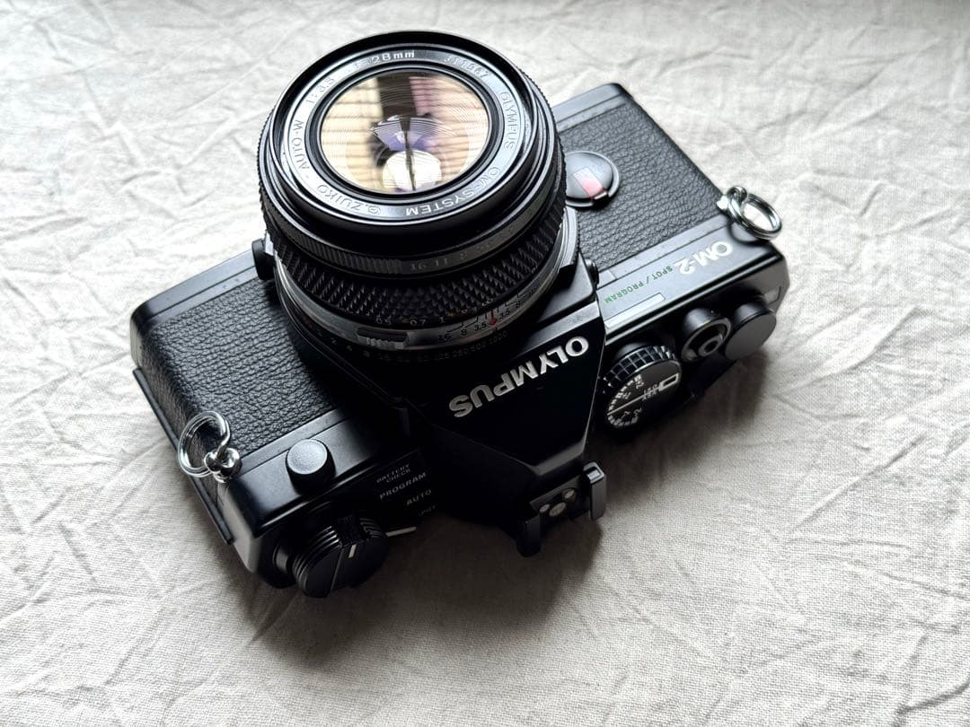 ⌘完動品！ モルト交換済、作例あり！ OLYMPUS OM2 SP⌘