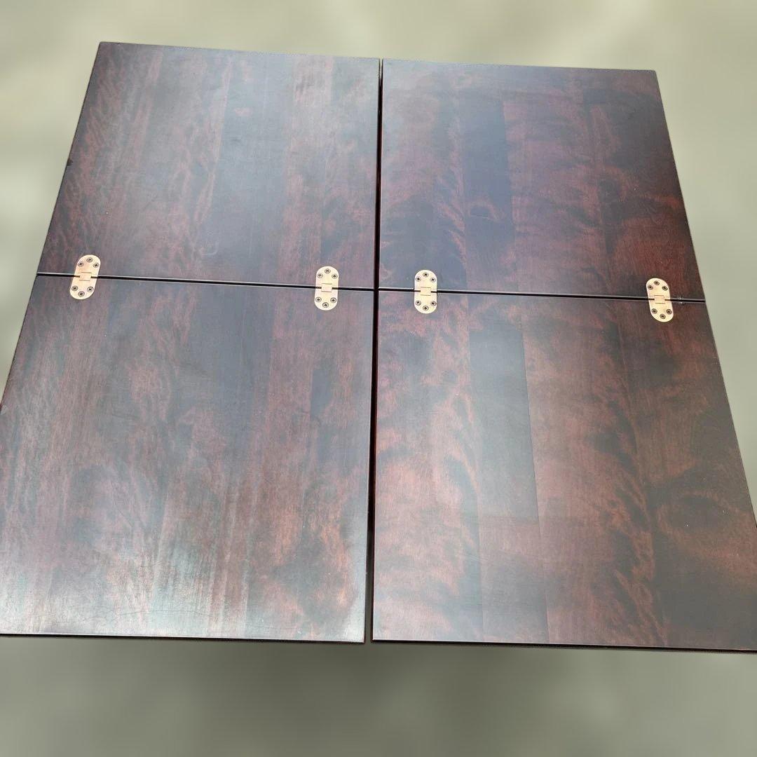 北海道民芸家具 多機能伸長式ワゴン キッチンワゴン 樺材 キャスター付 希少