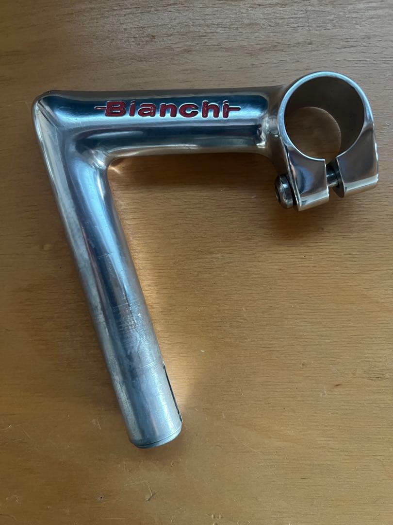 3ttt BIANCHI刻印ステム 100mm イタリア製 中古品