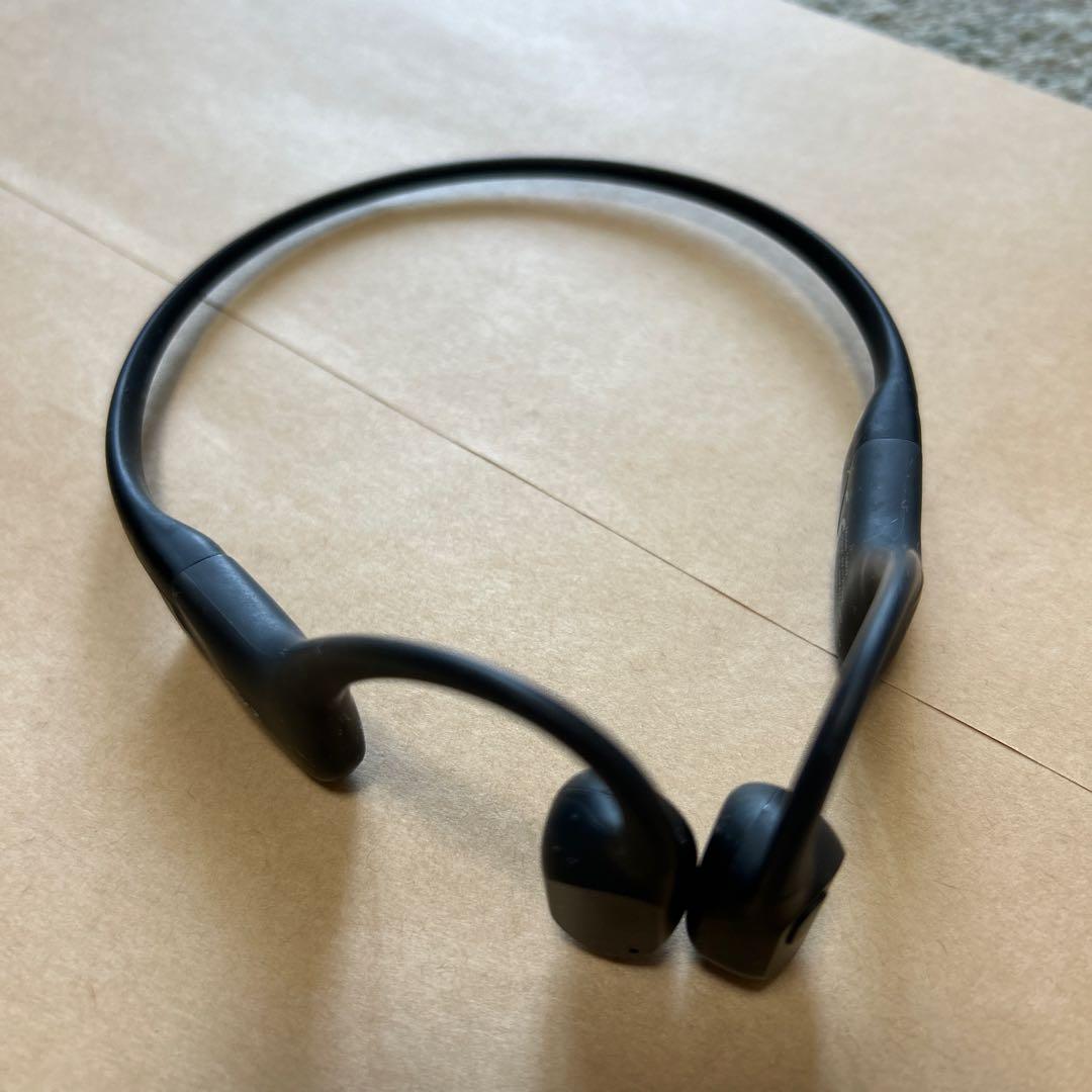 SHOKZ 骨伝導イヤホンオープンラン ブラック