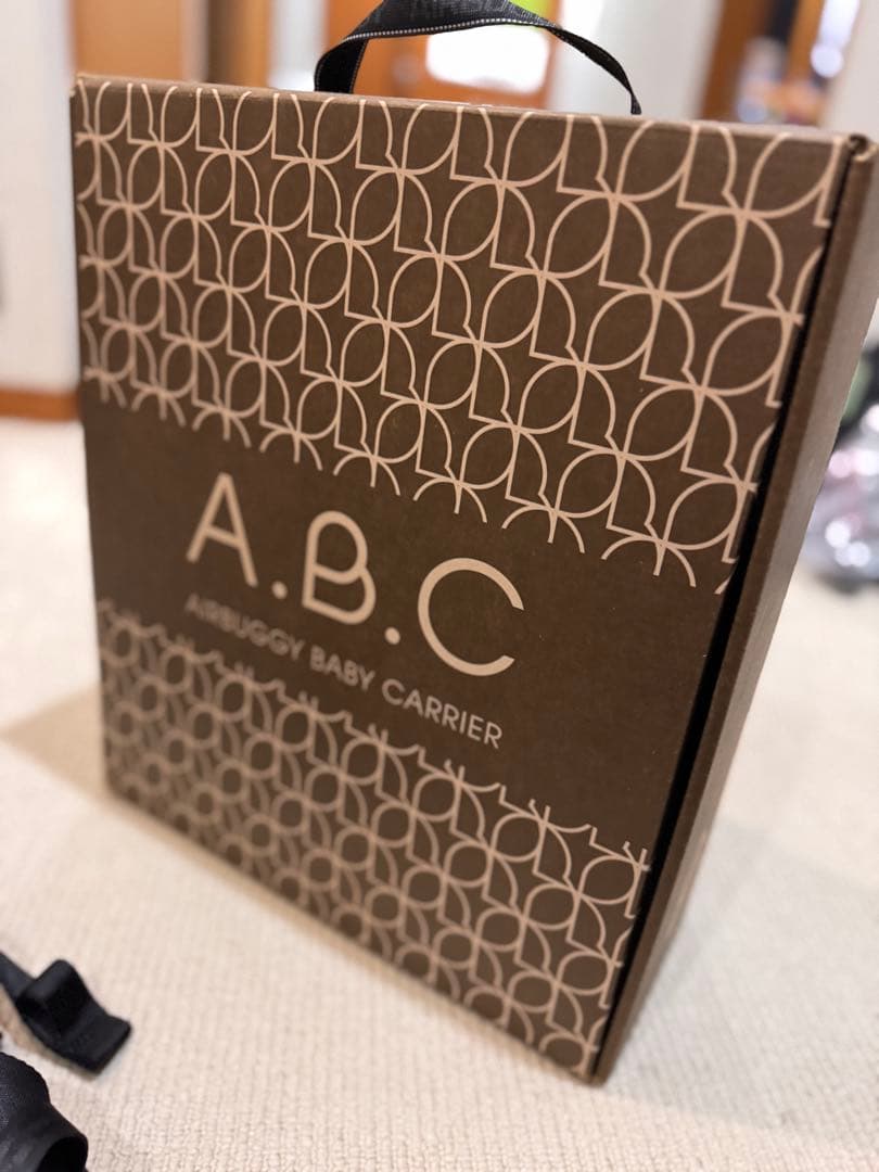 エアバギー　A.B.C. 抱っこ紐 ブラック