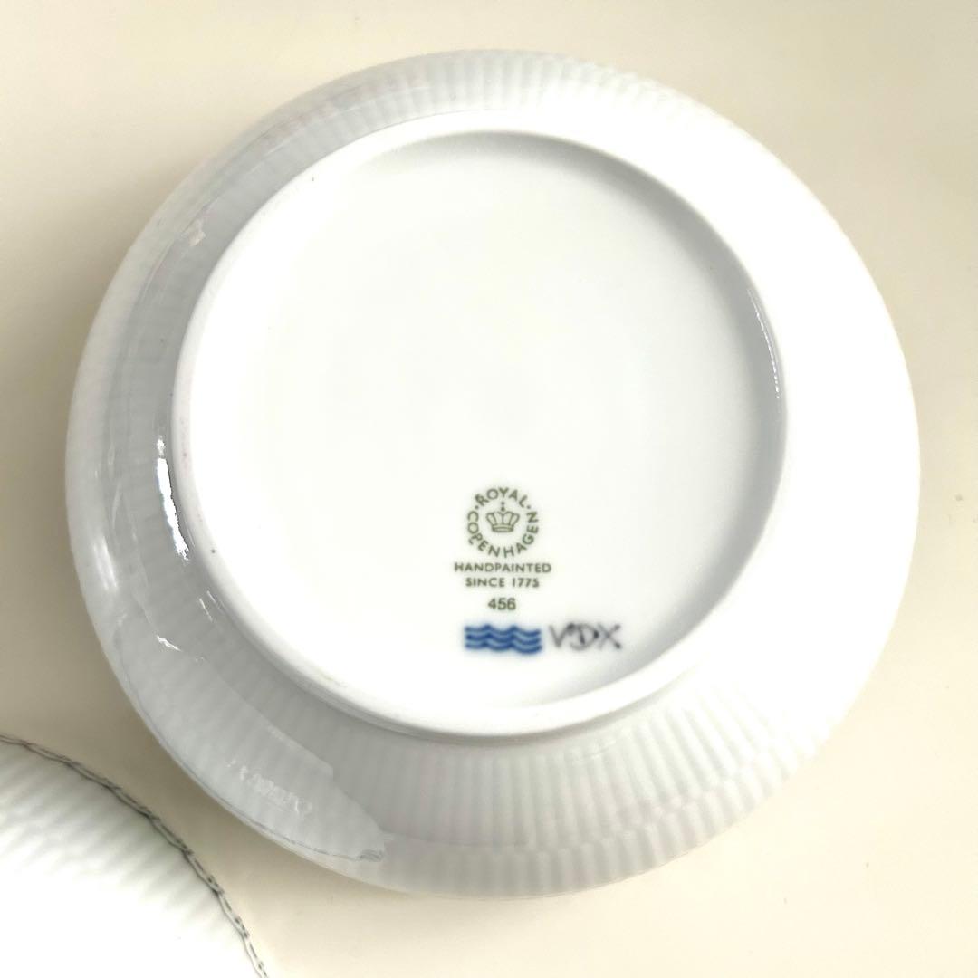 新品 ロイヤルコペンハーゲン ブラック レース ボウル18cmフルーテッド メガ