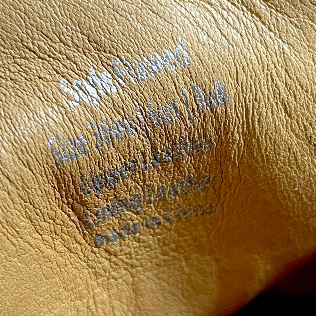 海外限定モデル✨️ NAKED WOLFE ローファー メタルロゴ 厚底 黒