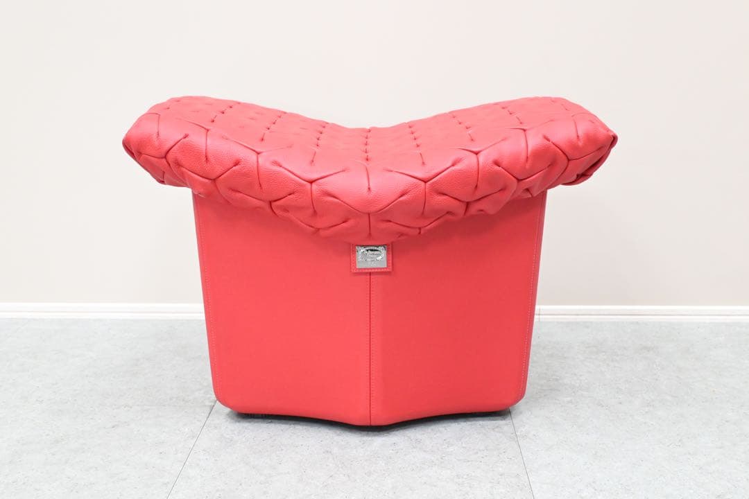 【展示極美品】Poltrona Frau 1人掛けソファ オットマン