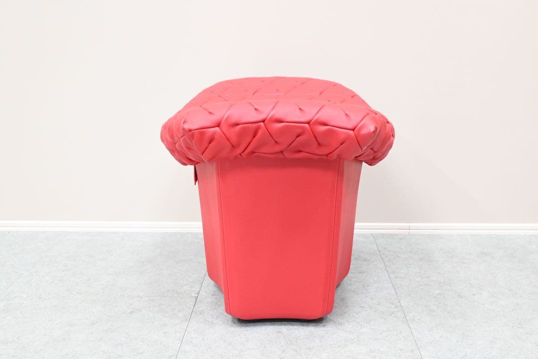 【展示極美品】Poltrona Frau 1人掛けソファ オットマン