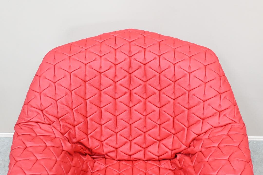 【展示極美品】Poltrona Frau 1人掛けソファ オットマン