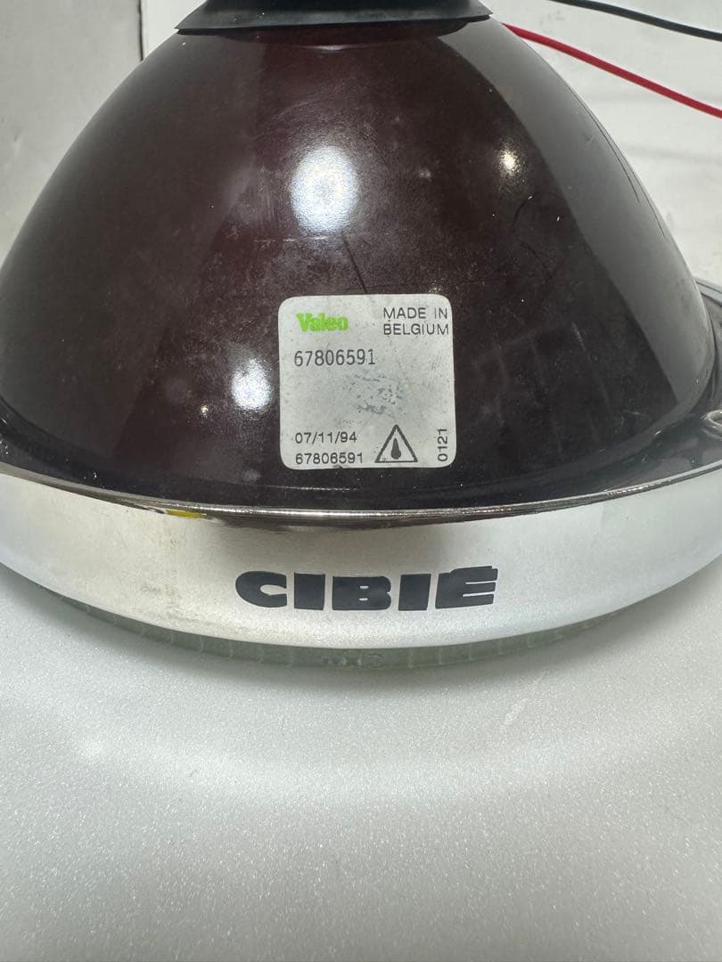 美品/希少当時物シビエスーパーオスカー180πシビエ凹みレンズ付きヘッドライト