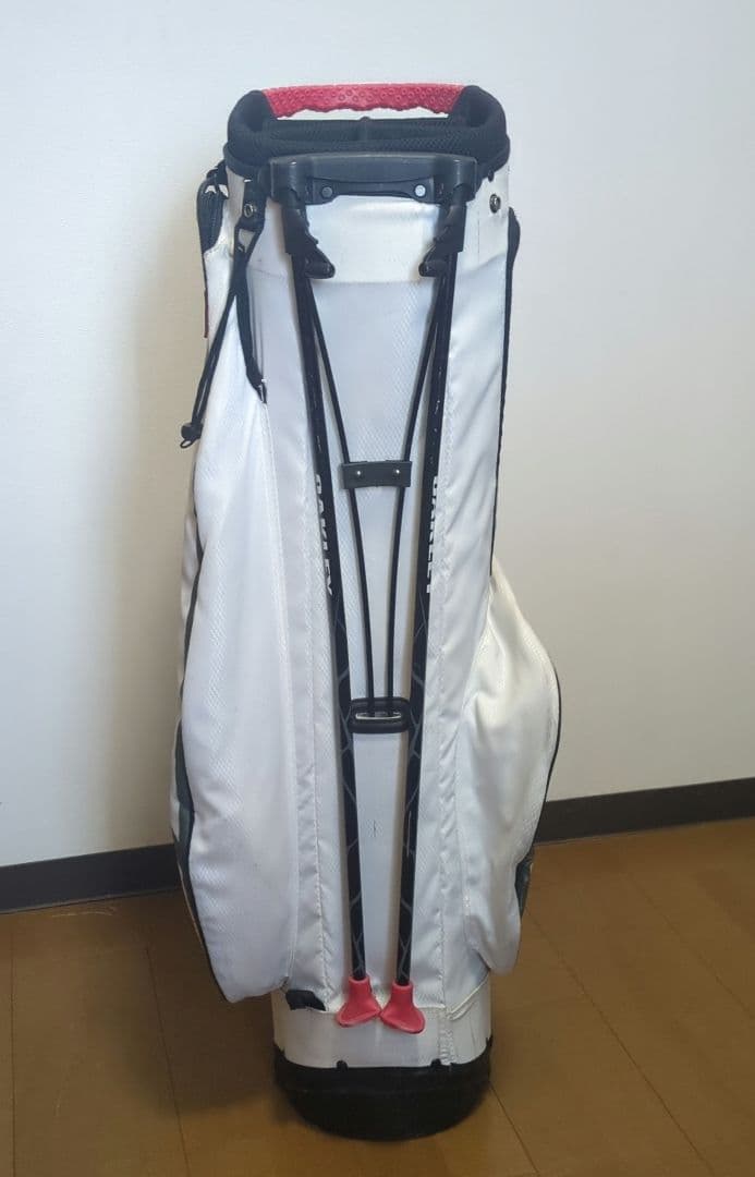 OAKLEY キャディバッグ ホワイト/レッド