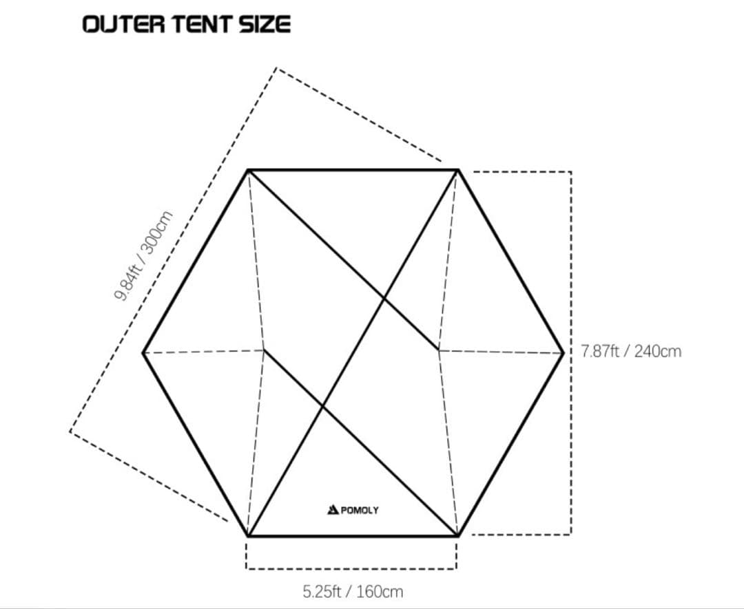 POMOLY Dune Solo 軽量テント 新品未使用未開封