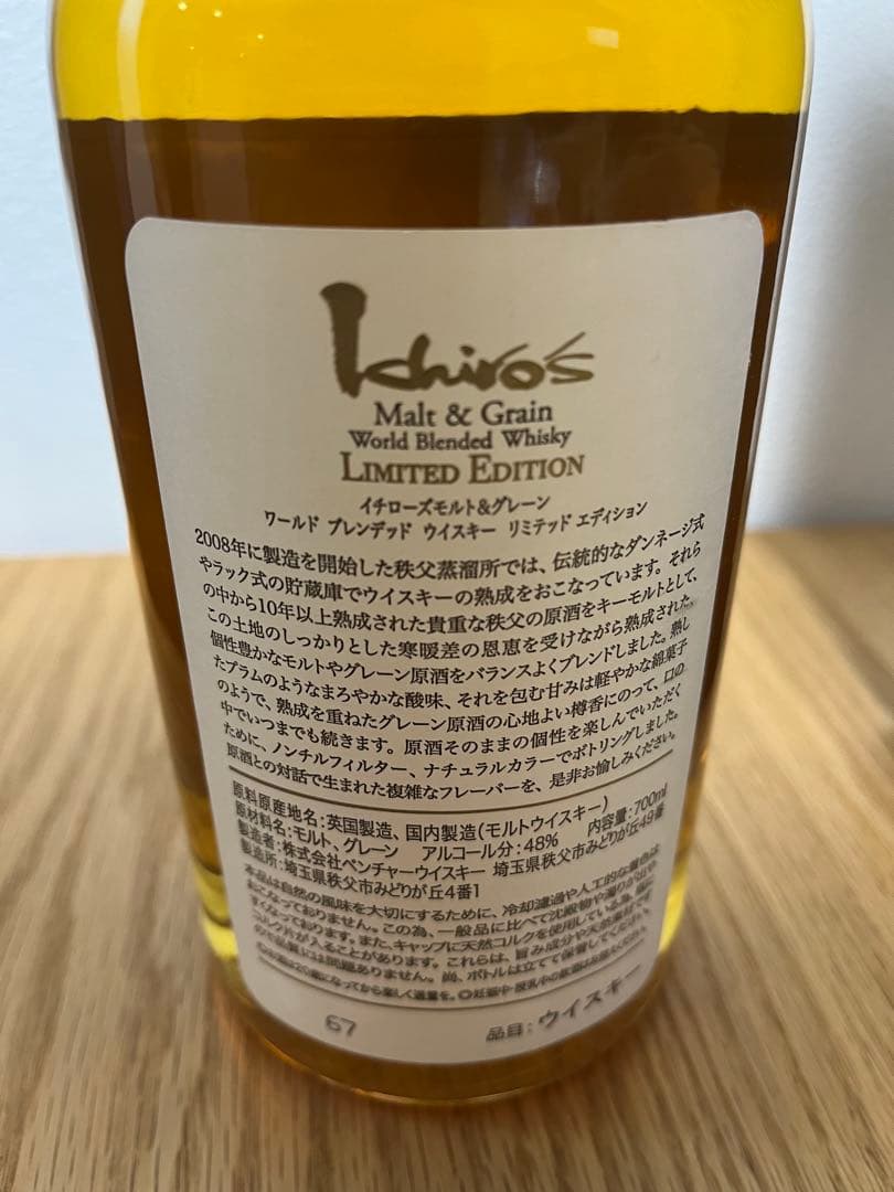 イチローズモルト セット 700ml