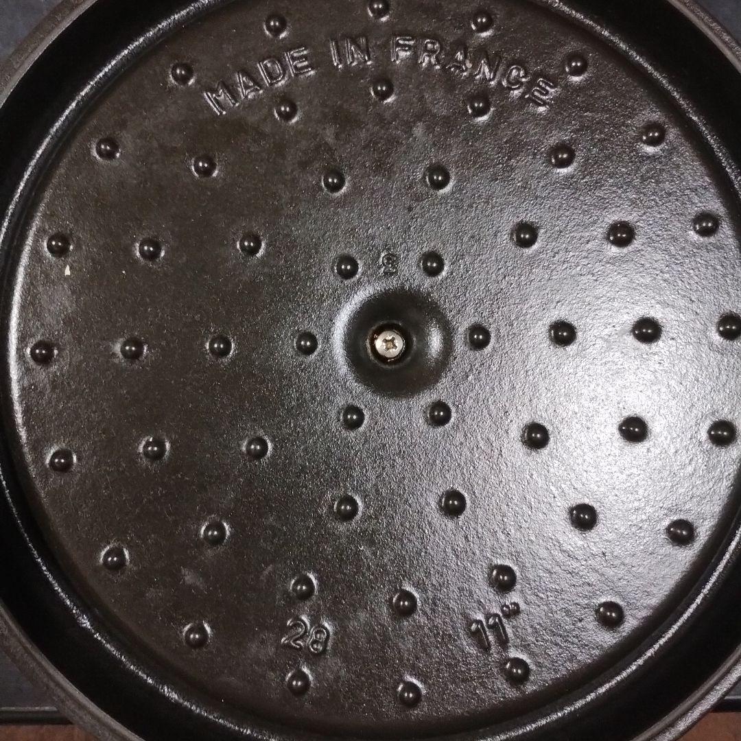 STAUB LA COCOTTE 赤 両手鍋　28cm