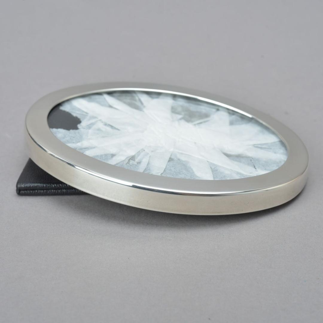 磨き済み/美品 ティファニー フォトスタンド SV オーバル 925 保存袋付