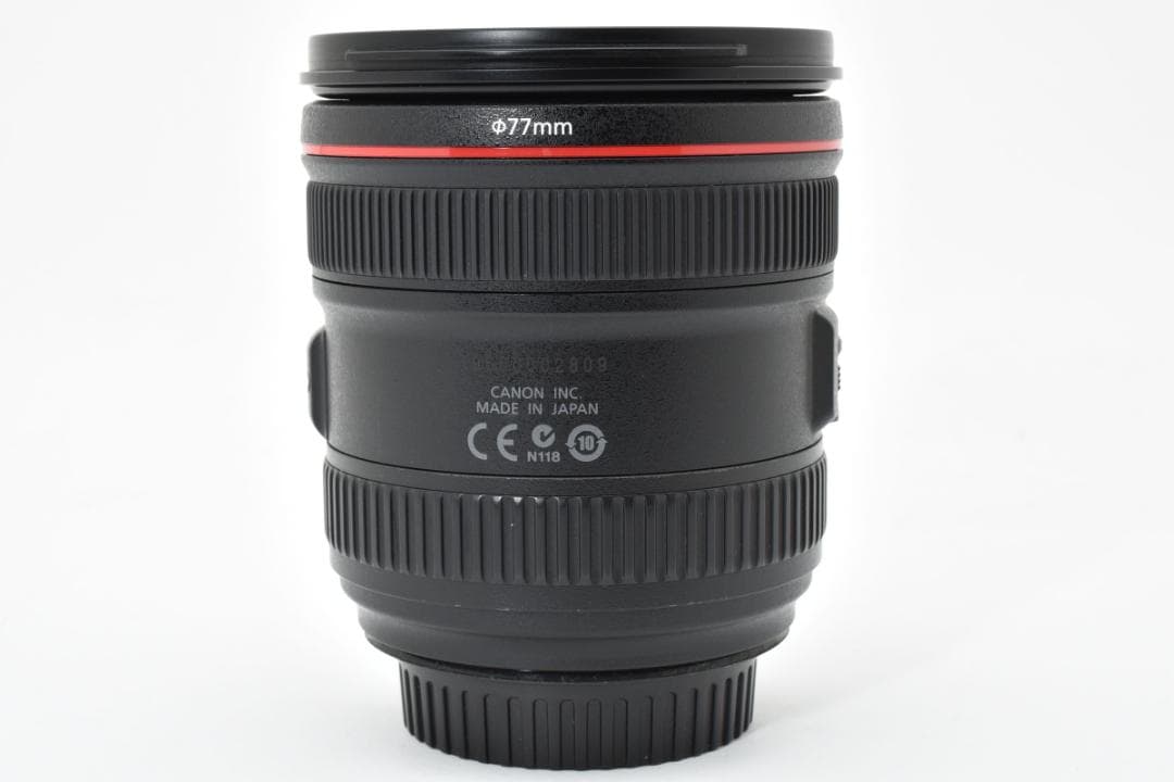 動確済 超美品 キャノン EF 24-70mm f/4 L IS USM#663