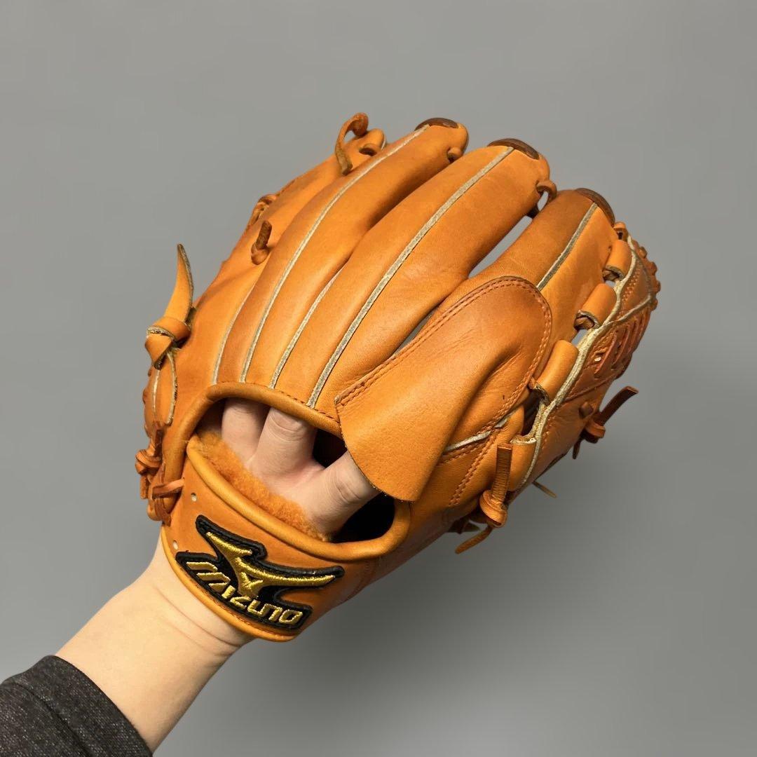 1186 ミズノプロ 型抜群 即戦力 極美品 硬式 投手用グローブ