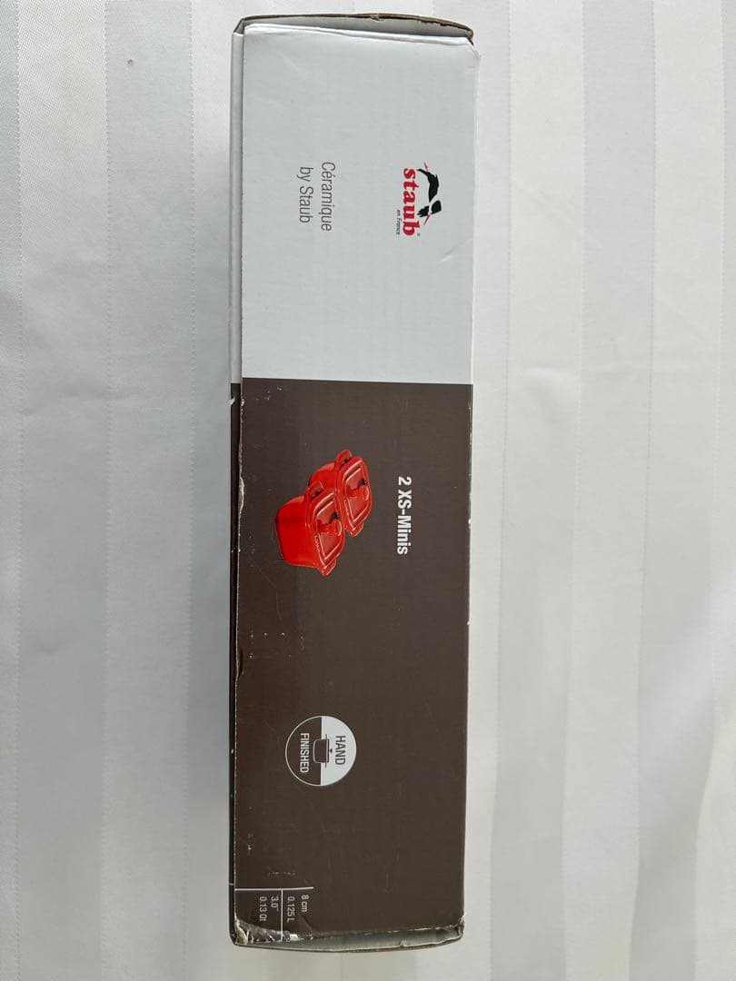 ル・クルーゼ/LE CREUSET ミニストウブ4個とハート型陶器2個