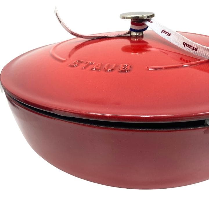 【N】ストウブ STAUB ブレイザーソテーパン 28cm 鍋 チェリーB 新品
