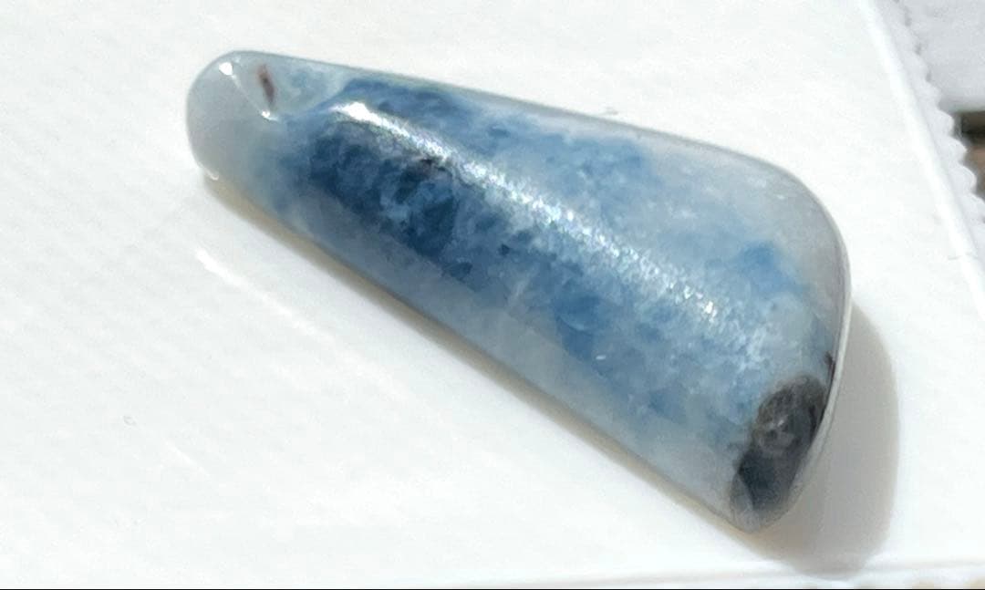 【最終価格】糸魚川翡翠　コン沢　青