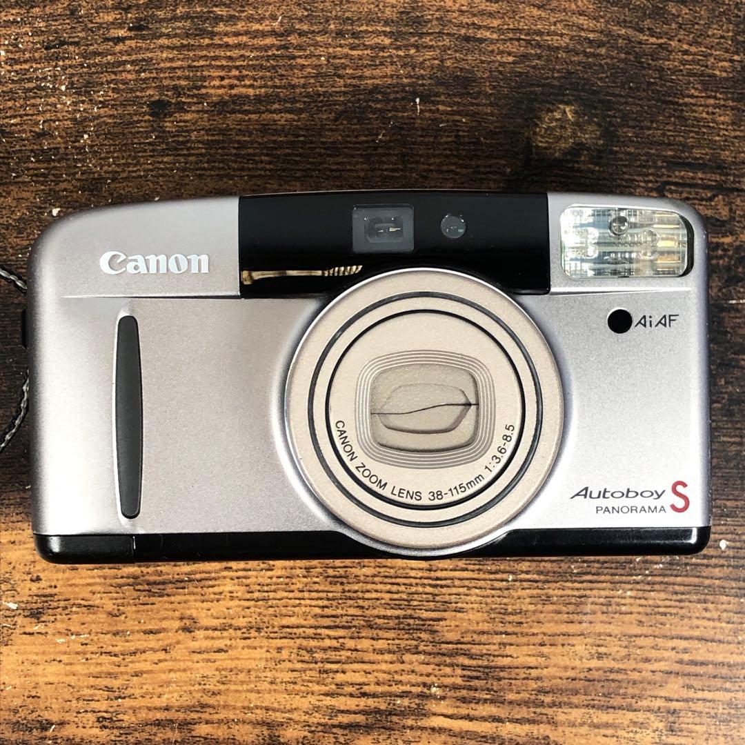 動作確認済 Canon Autoboy S PANORAMA フィルムカメラ