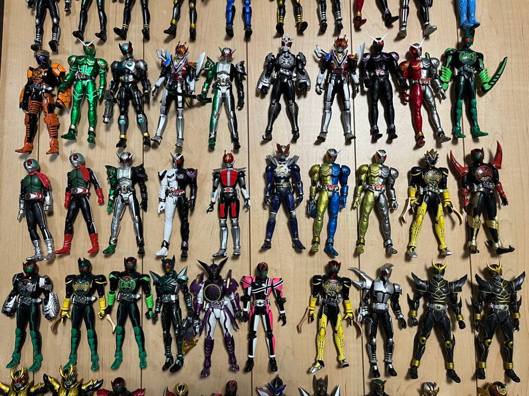 S.H.Figuarts 仮面ライダーシリーズ　約78体まとめ売り【ジャンク】