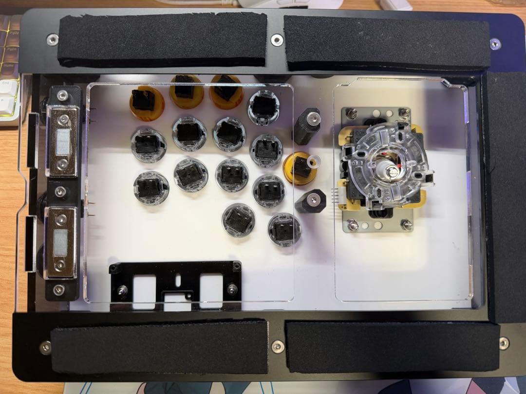 エレン　くろまき工房　アケコン　付属品多数　レバーレス