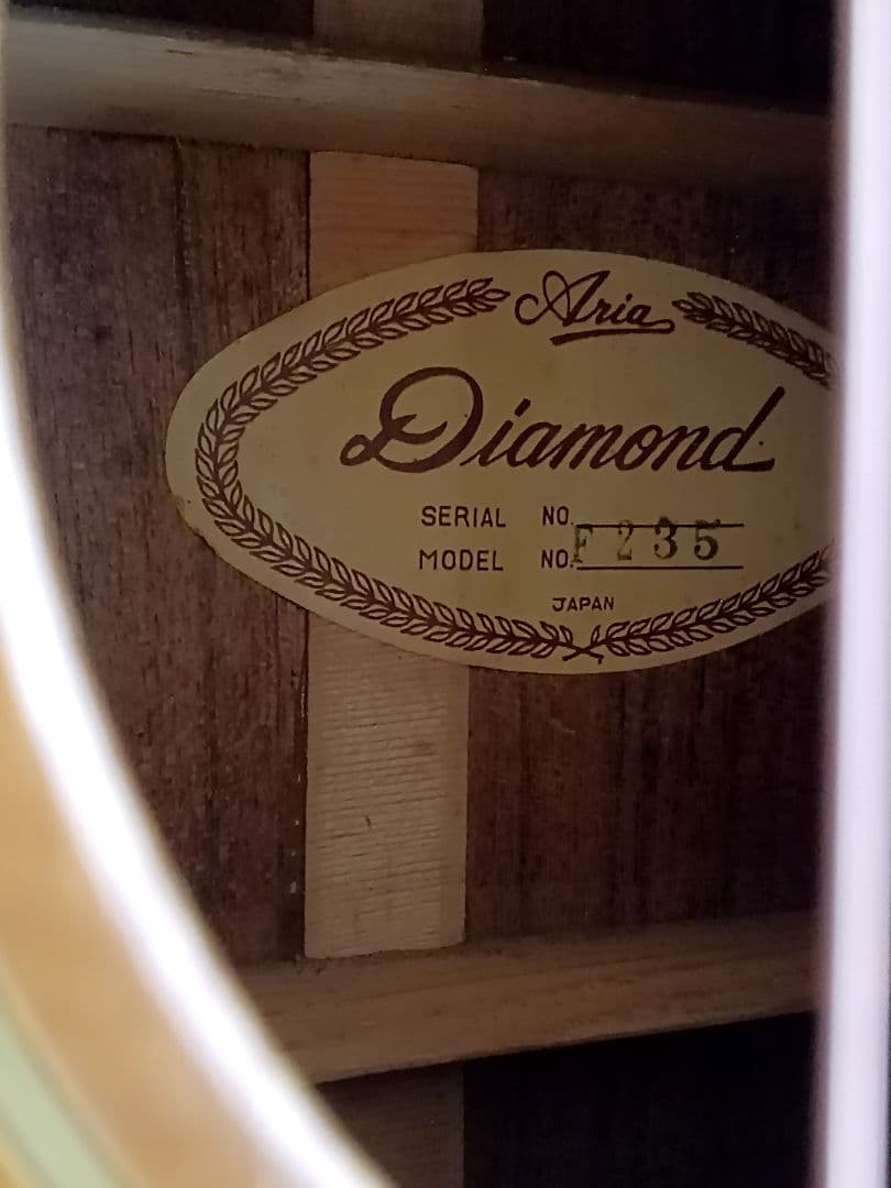 【送料込】【レア】アリアDIAMOND　マツモク製　12弦　整備済　新品弦交換済