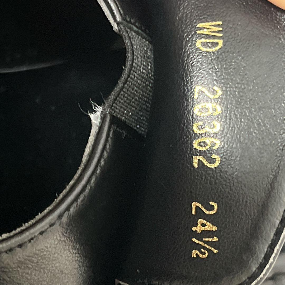 ⭐未使用級・現行品⭐ダイアナ DIANA ヒールアップローファー 黒 24.5