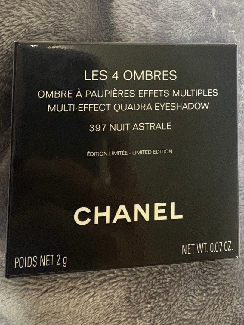 bros シャネル レキャトルオンブル397 ニュイアストラル