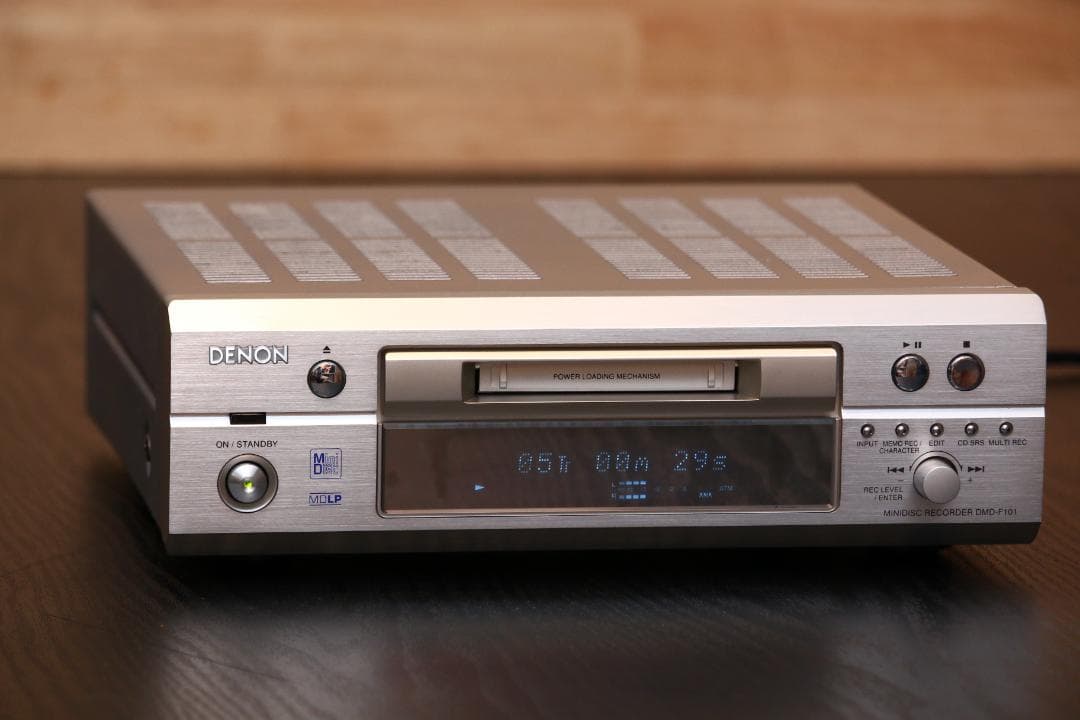 DENON DMD-F101 MDデッキ　MDプレイヤー/レコーダー　 完動品