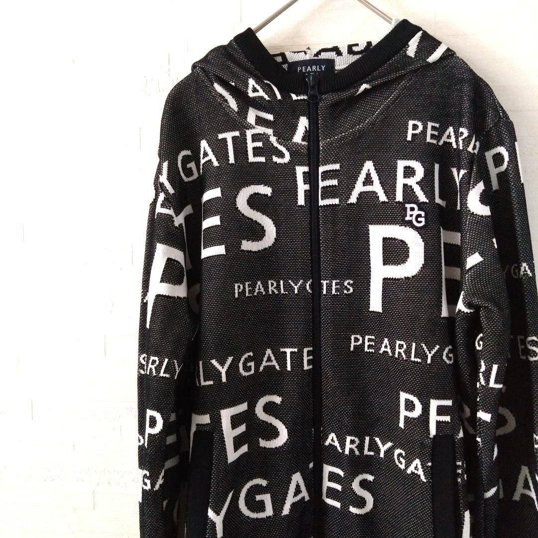 パーリーゲイツ　 フルジップフーディー　カジュアル　フード付き