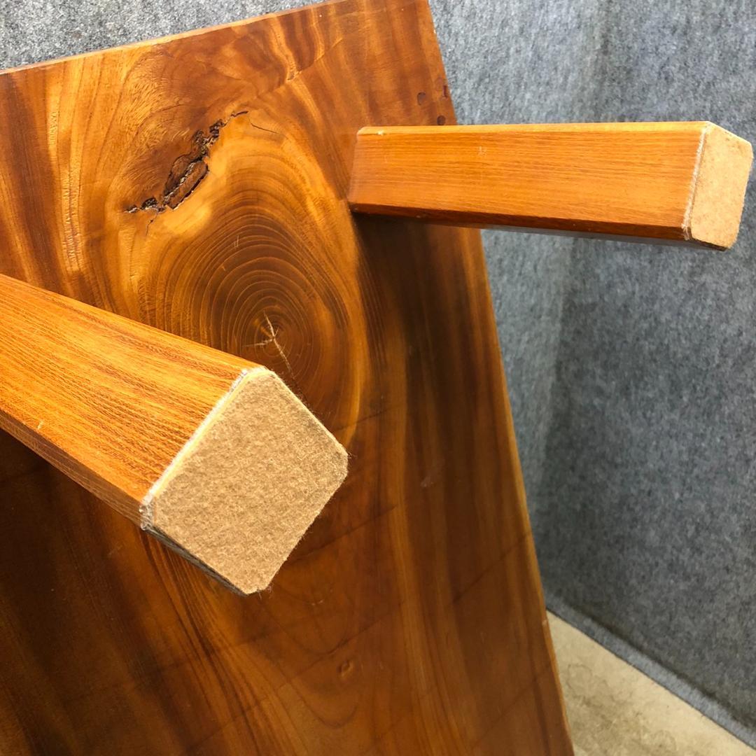 天然木　一枚板　座卓　121×80㎝