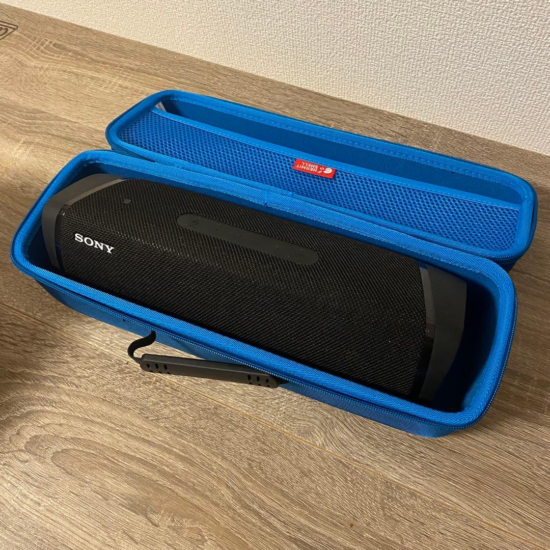 SONY SRS-XB43 ブラック Bluetoothスピーカー ケース付き