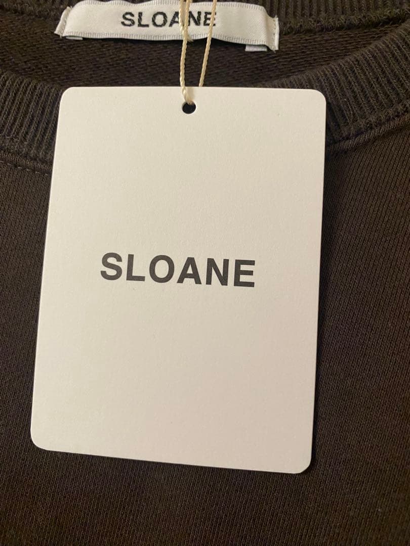 【タグ付き】SLOANE boutique310 小顔スウェット ブラウン