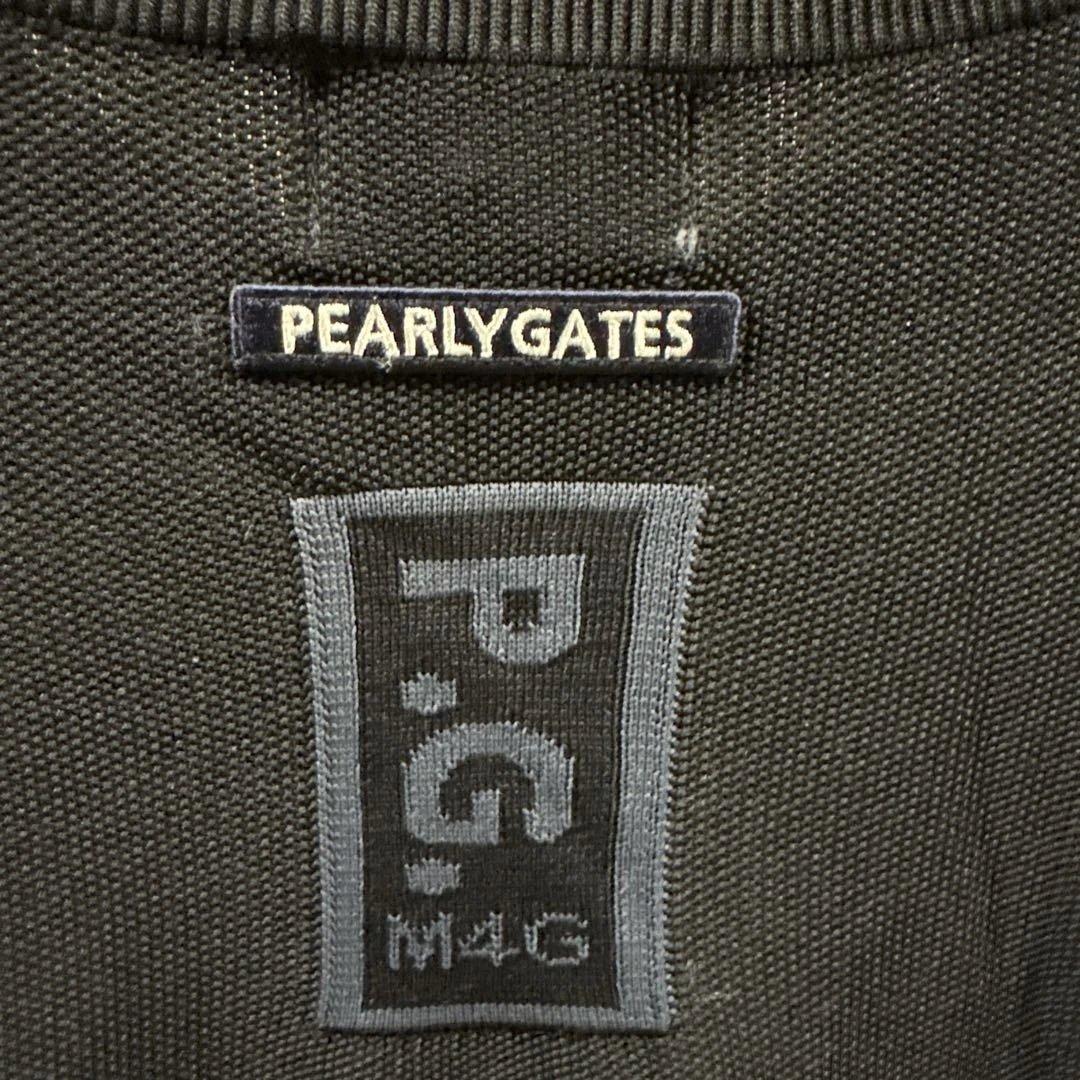 PEARLY GATES ダークブルー ニットセーター