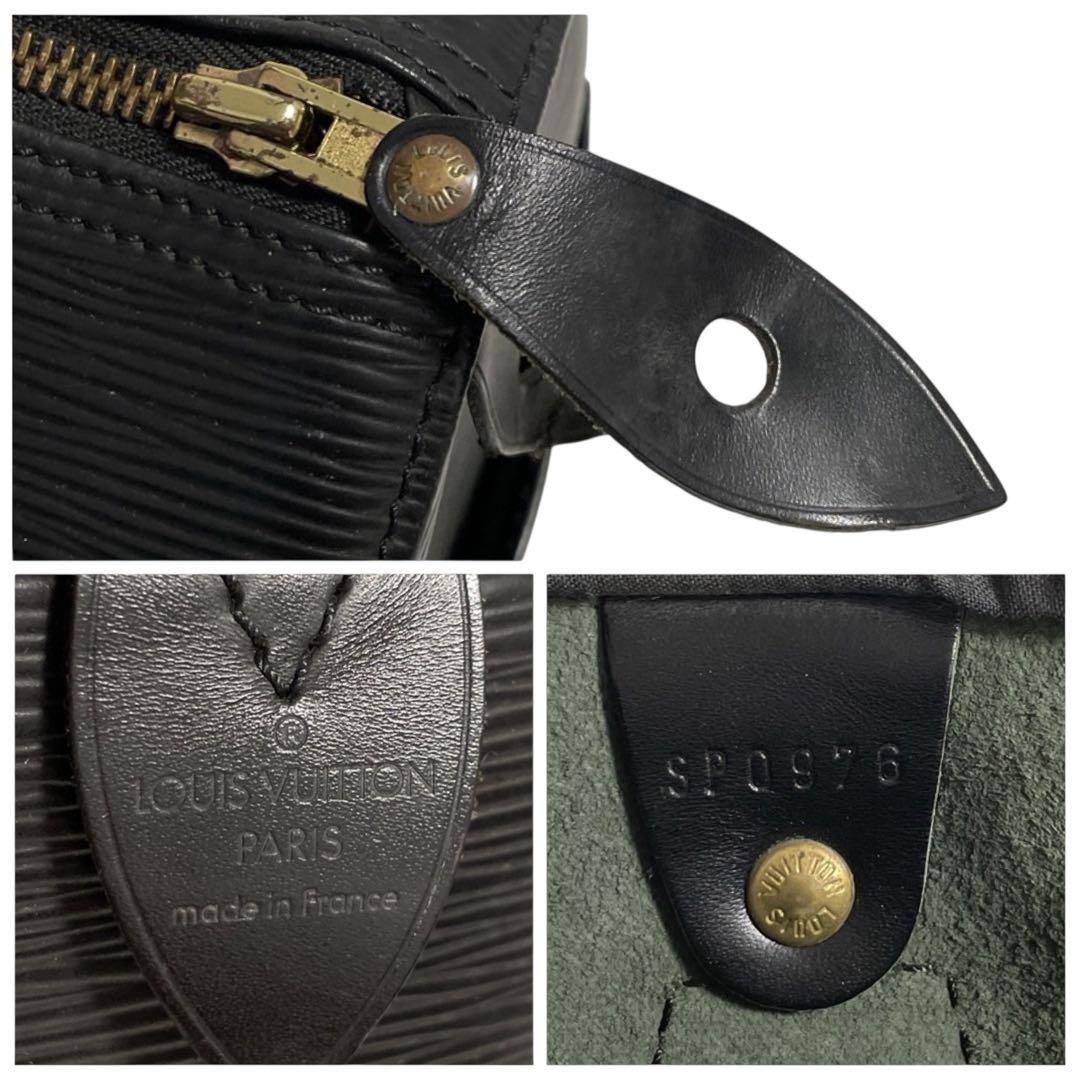 ルイヴィトン　エピ　スピーディ30　ミニボストンバッグ　黒　5375