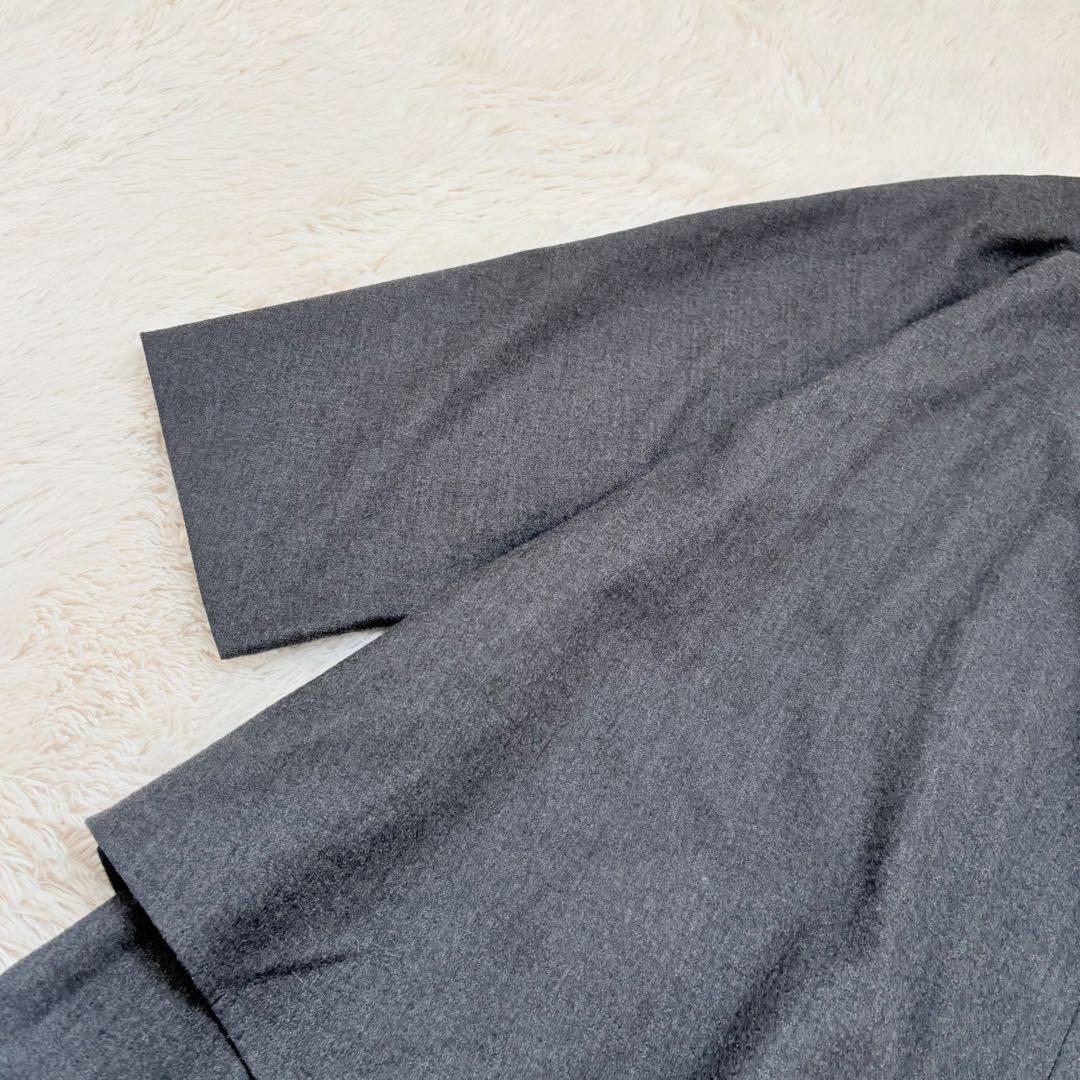 美品✨エンフォルド　ENFOLD アシンメトリーウールブラウス　シャツ　日本製