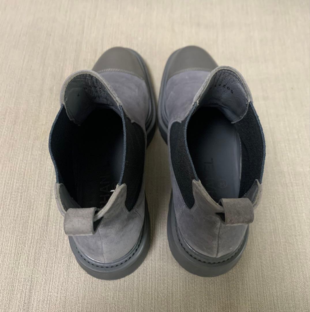 シャネル CHANEL ショートブーツ サイドゴアブーツ ココマーク 38サイズ