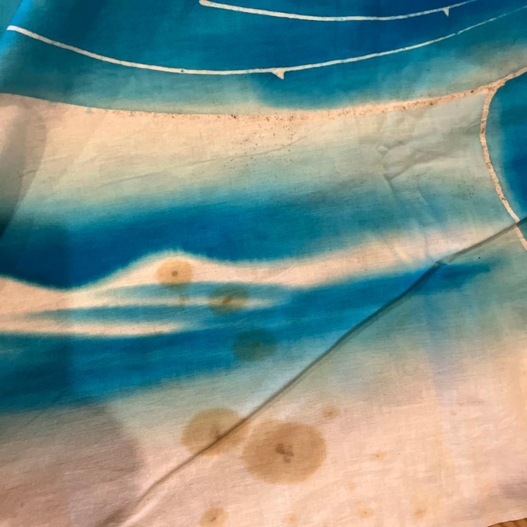 古布　武士デザイン 幕