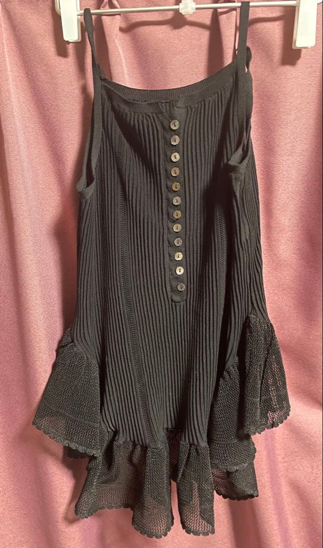 スローブイエナ　2025SS ニットキャミソール