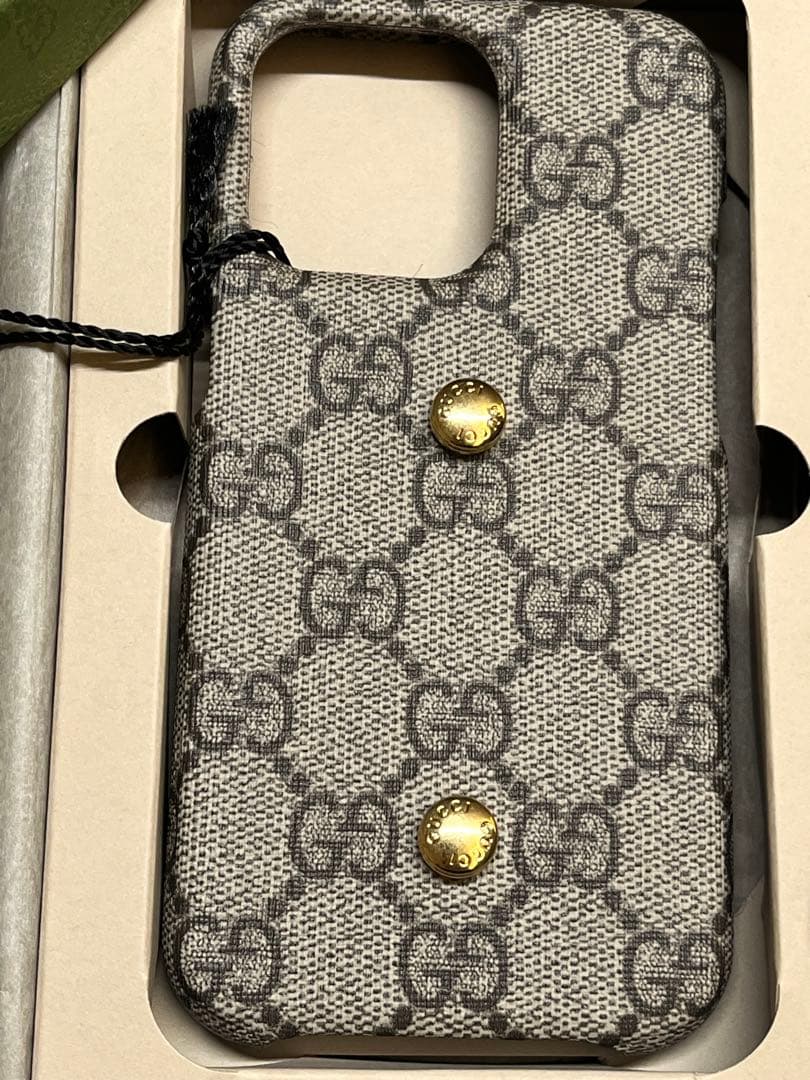 【新品未使用】　GUCCI スマホケース iPhone13 Pro 01