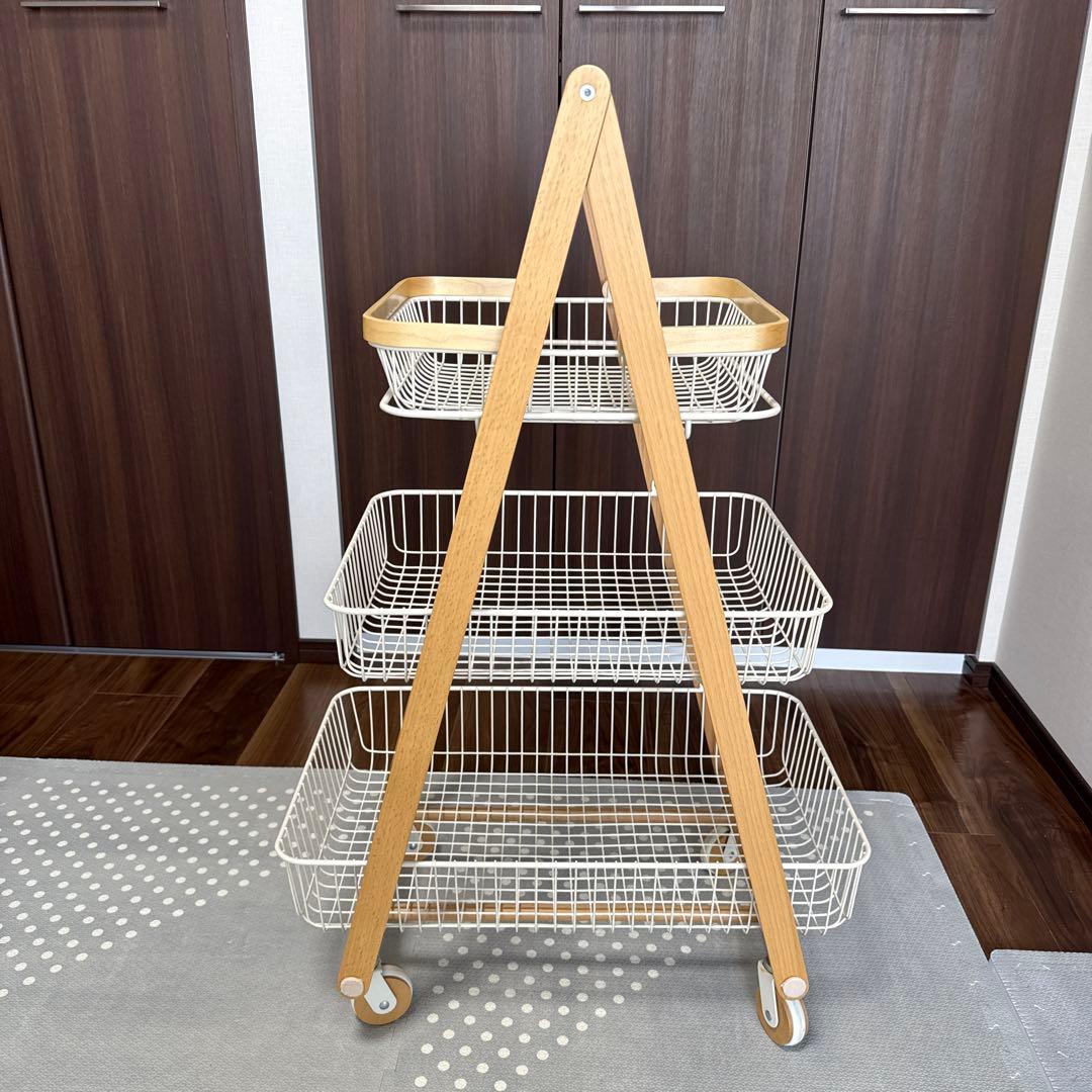 リヴ　キャリーバスケットワゴンM