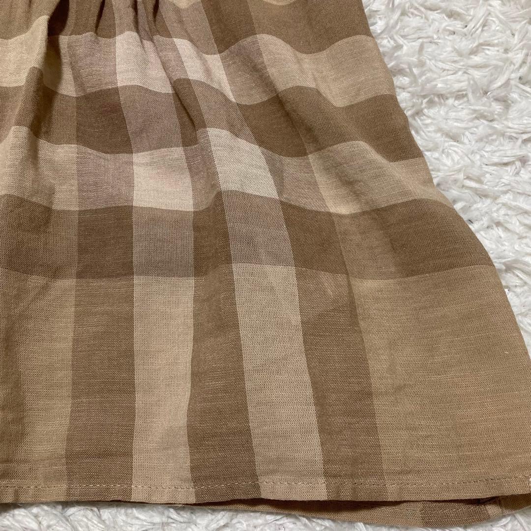 大きいサイズ48 バーバリーロンドン メガチェック シャツ チュニック