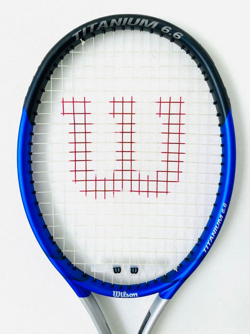 【美品】ウィルソン『プロスタッフ 6.6 Ti』テニスラケット／G2／超軽量