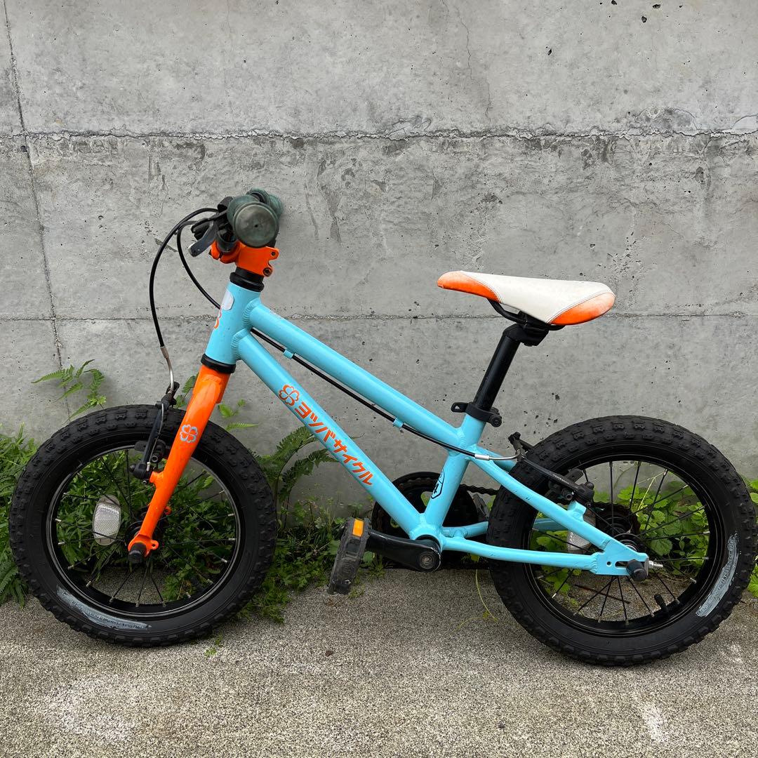 ヨツバサイクル　14インチ　ラムネブルー　東京多摩地区より