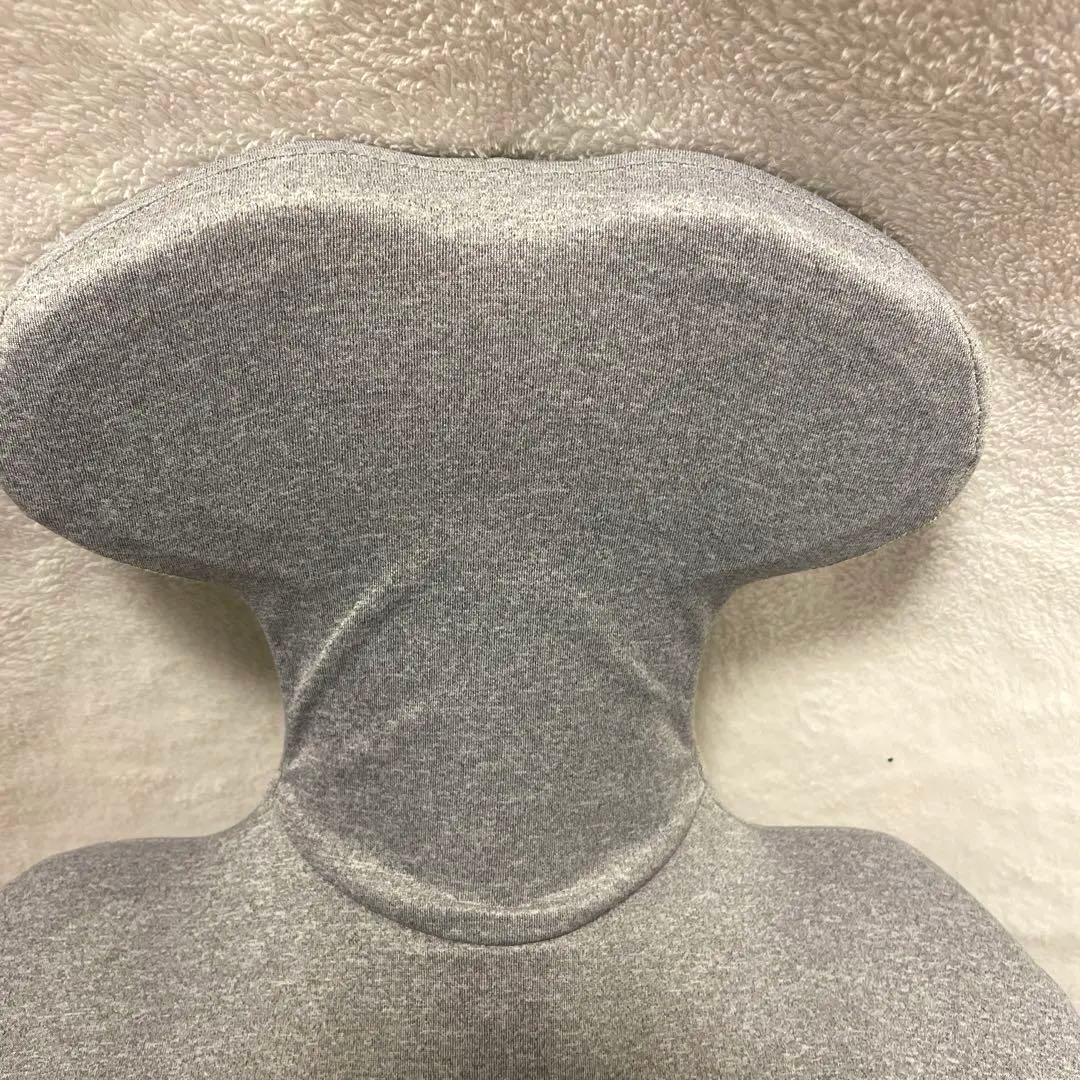 姿勢矯正 椅子 骨盤サポート ヨガ開脚チェアサークルバランス在宅ワーク用グレー