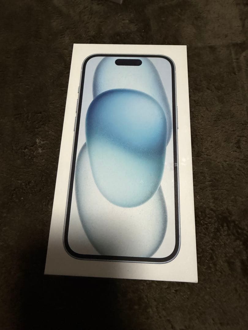 moon　iPhone15 ブルー　128GB