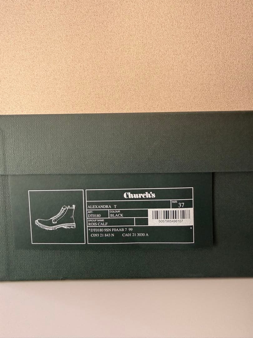 Church's レースアップブーツ(お値段交渉可)
